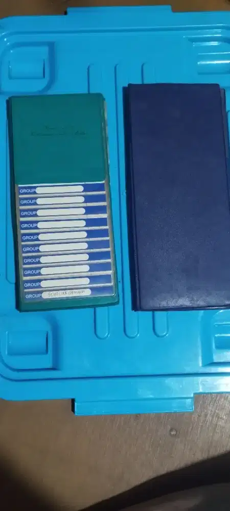 Name Card Holder (Buku Kartu Nama) 2 buah. Bekas Dapat Dipakai. Baik