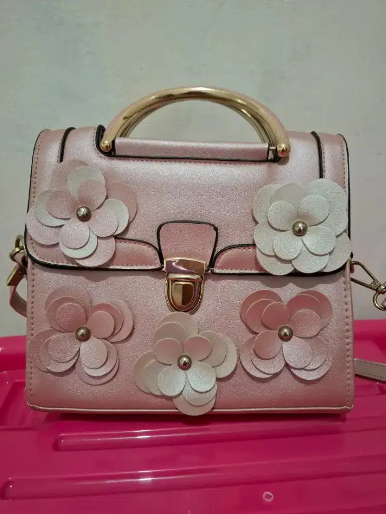 Preloved Tas wanita pink