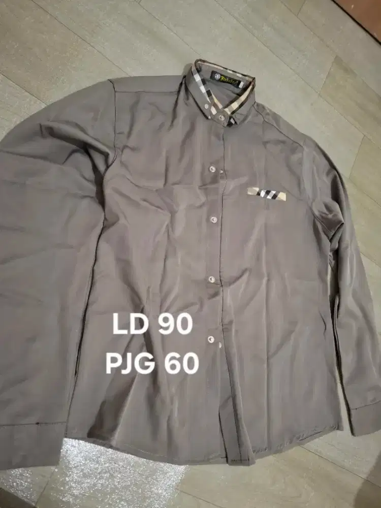 Preloved kemeja anak bahan Silk