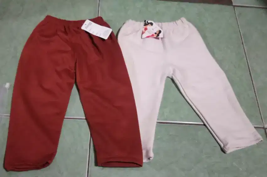 2PCS CELANA PANJANG ANAK USIA 1-2TH + JAKET