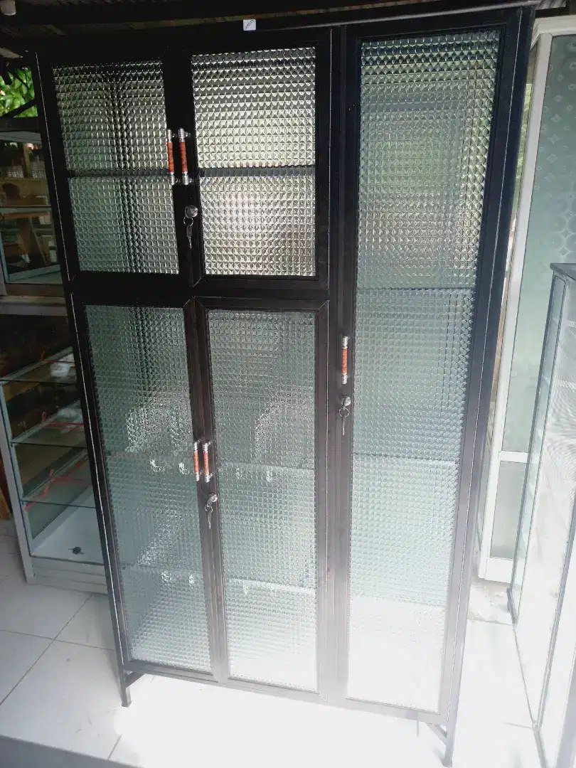 Rak Piring 5 Pintu, Lemari Piring Dapur, Rak Piring Gelas, Rak Piring