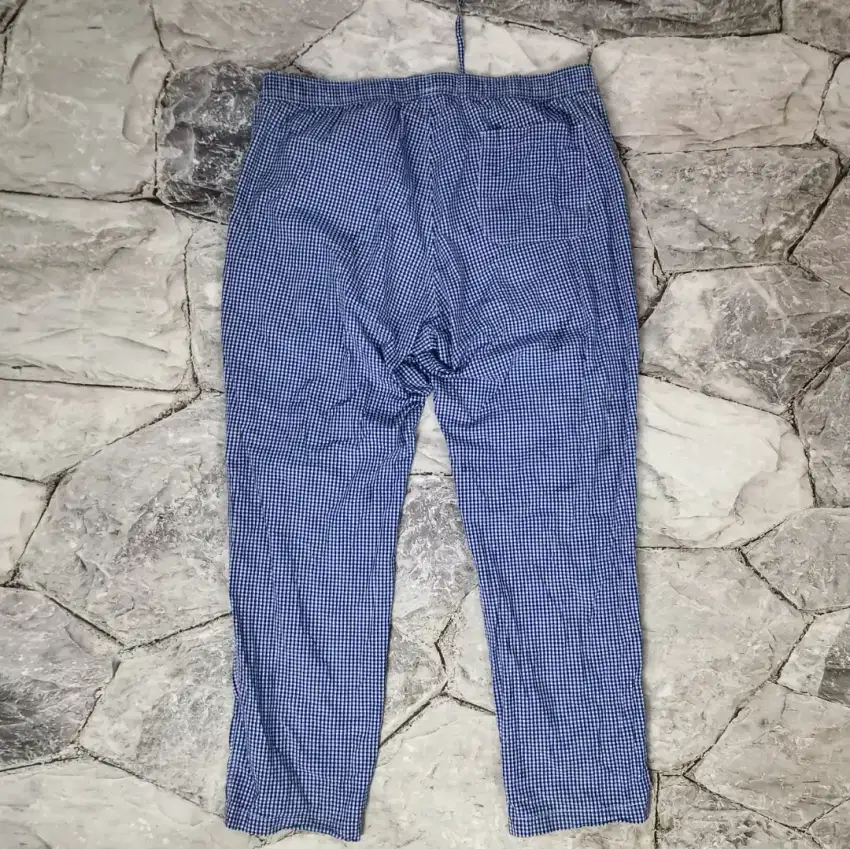 UNIQLO Original Flannel Gingham Pattern Pants
