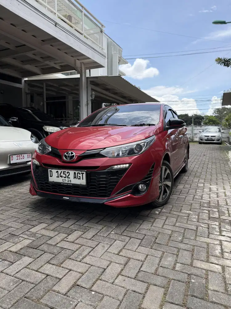 Toyota Yaris S Trd 2018 Cvt 7 airbags matic low km mulus terawat antik