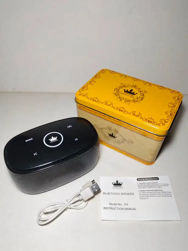 Kingone K5 Black Speaker Bluetooth Touch Screen