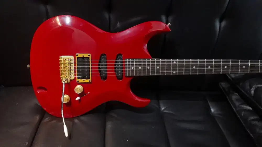 Gitar elektrik caraya original second (siap pakai)