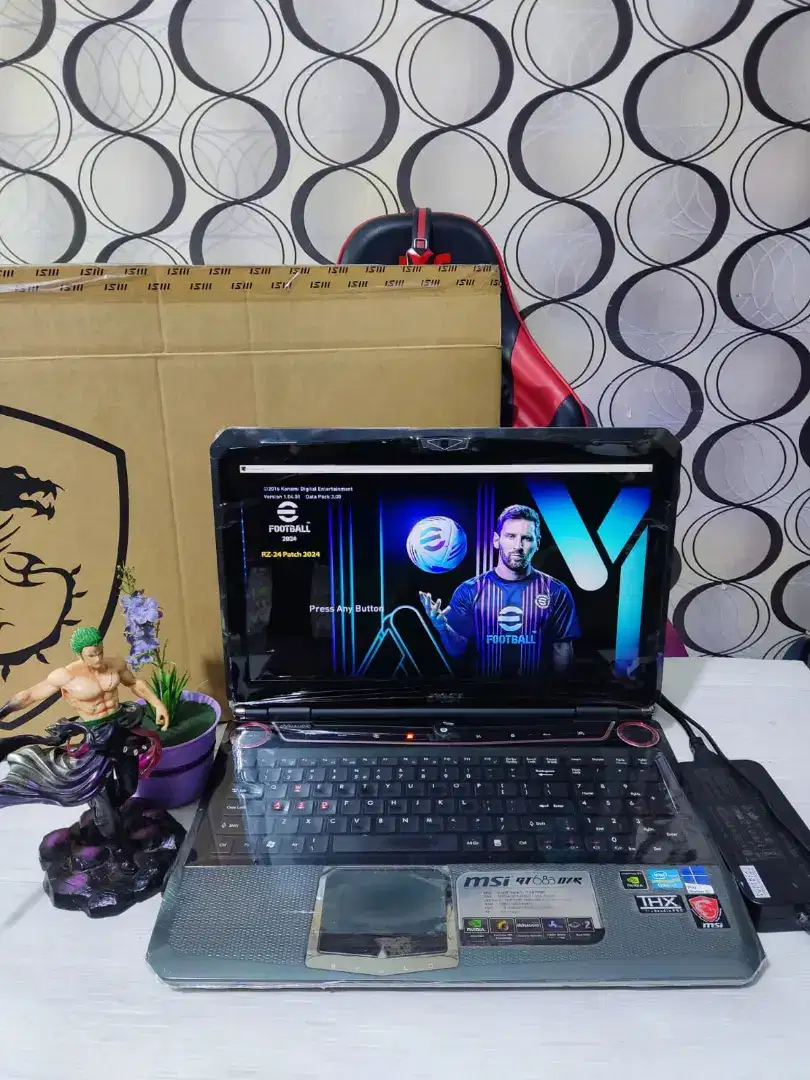 [RAM 16GB] SIAPA CEPAT LAPTOP GAMING MSI EXTREME Core i7 16Gb/Ssd !