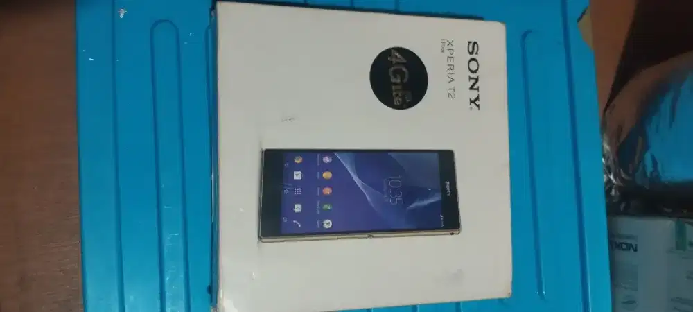 Kardus Kotak Sony XPERIA T2 Ultra (Box Only, Lengkap Nota)