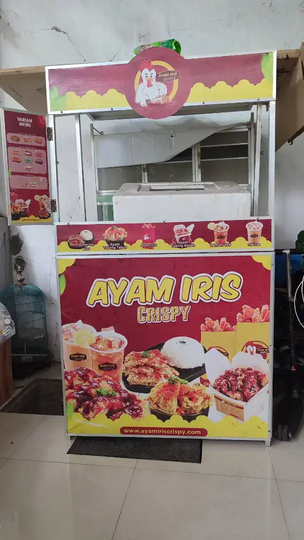 Booth Ayam Crispy Portabel