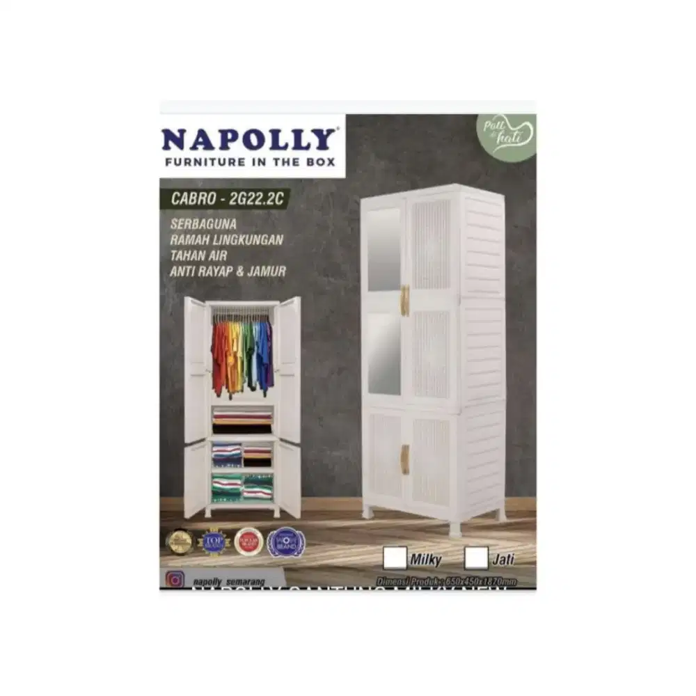 Lemari Napolly Jumbo Gantung