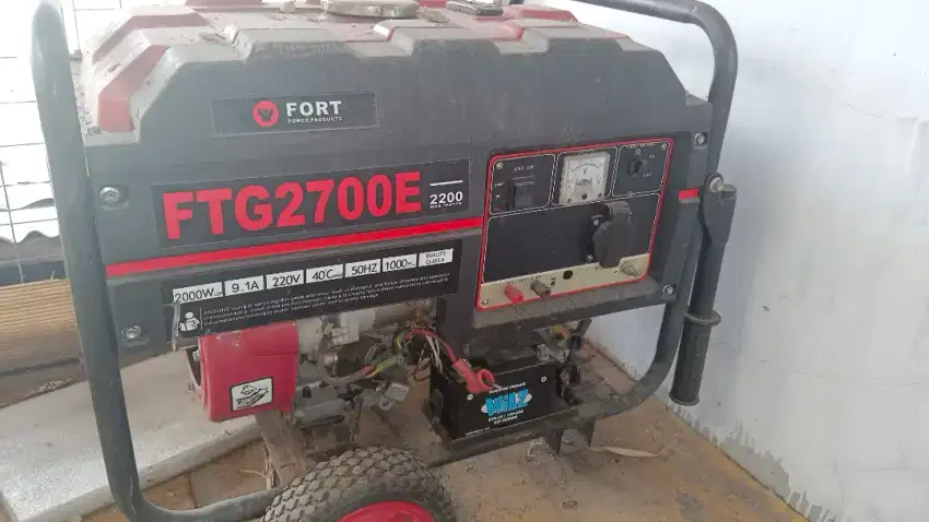 genset bensin bekas 2nd second
