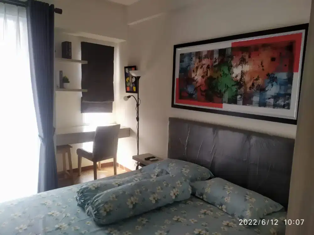 Disewakan apartement type studio, full furnish sisa bawa koper