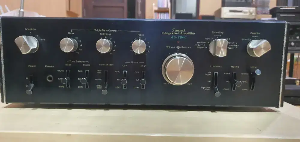 Integrated amplifier sansui au 7900
