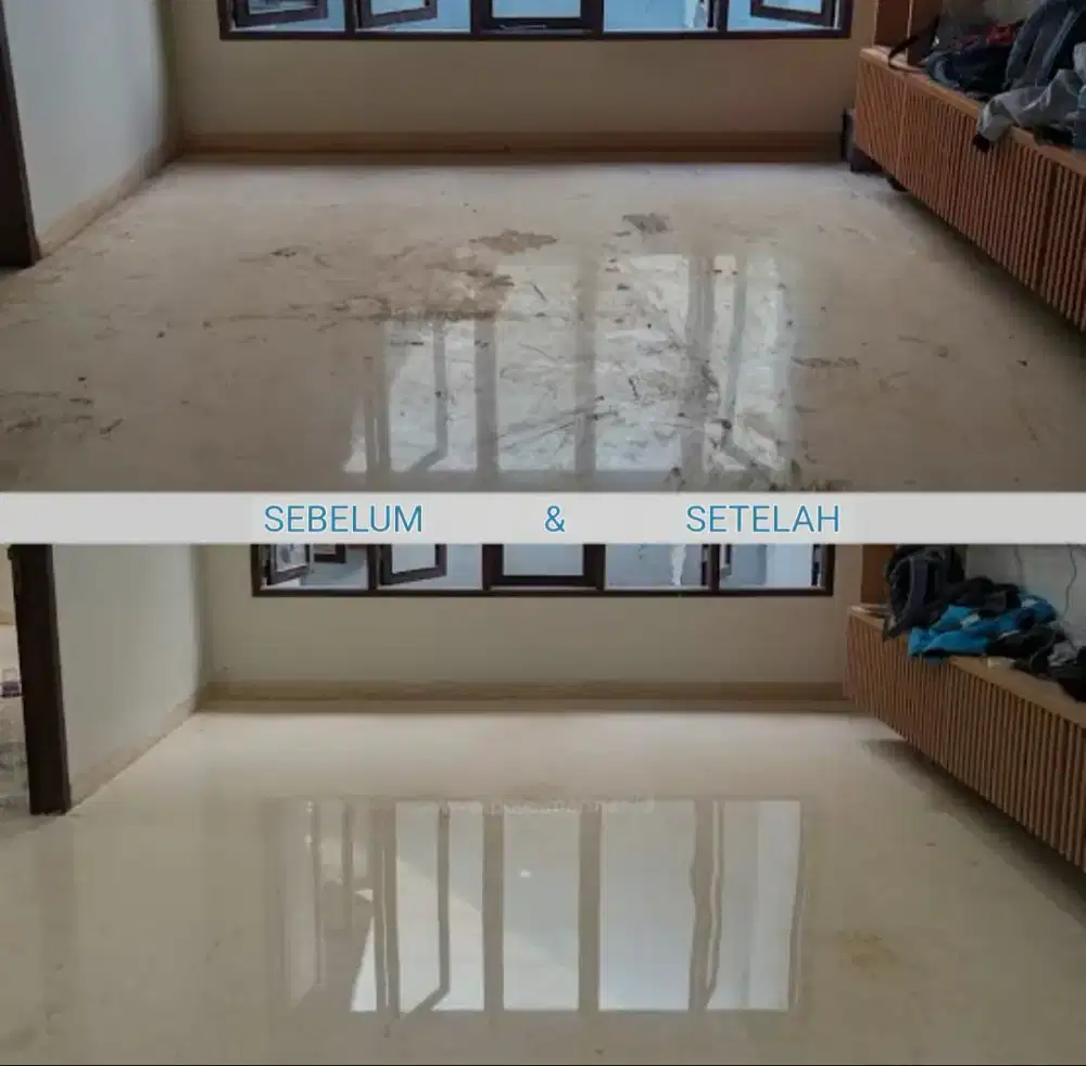 Menerima jasa poles lantai dinding marmer