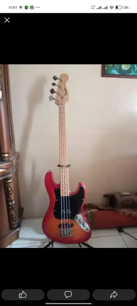 Fender jazz bass custom