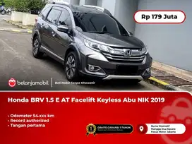 SIAP PAKAI !! HONDA BRV E AT 2019 / 2020 GREY