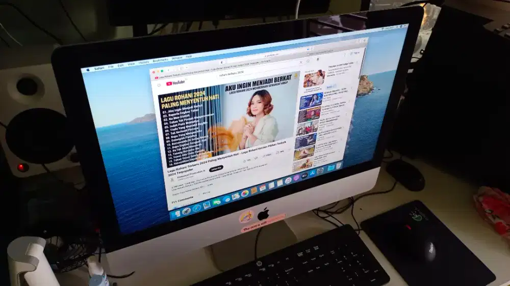 IMAC APPLE 21.5INCI THN 2013 MULUS