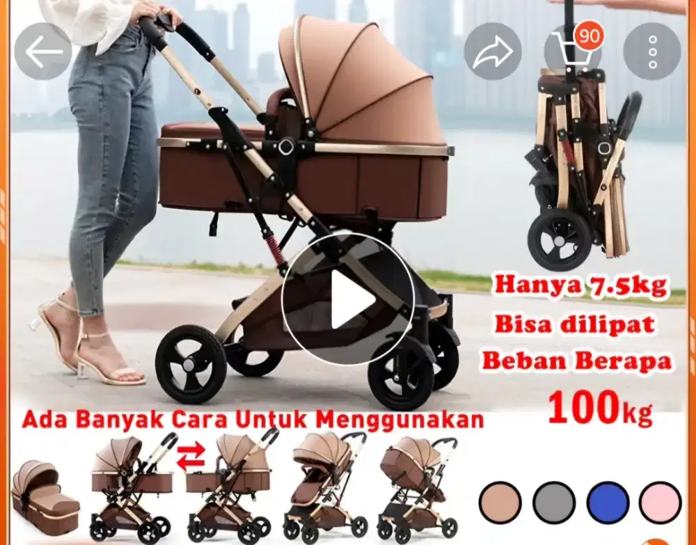 Stroller / Kereta Dorong Bayi BELECOO