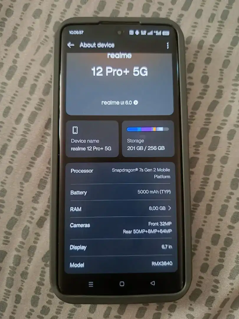 Realme 12 Pro Plus 8GB 256GB Batangan HP + Banyak SoftCase Zoom 120X