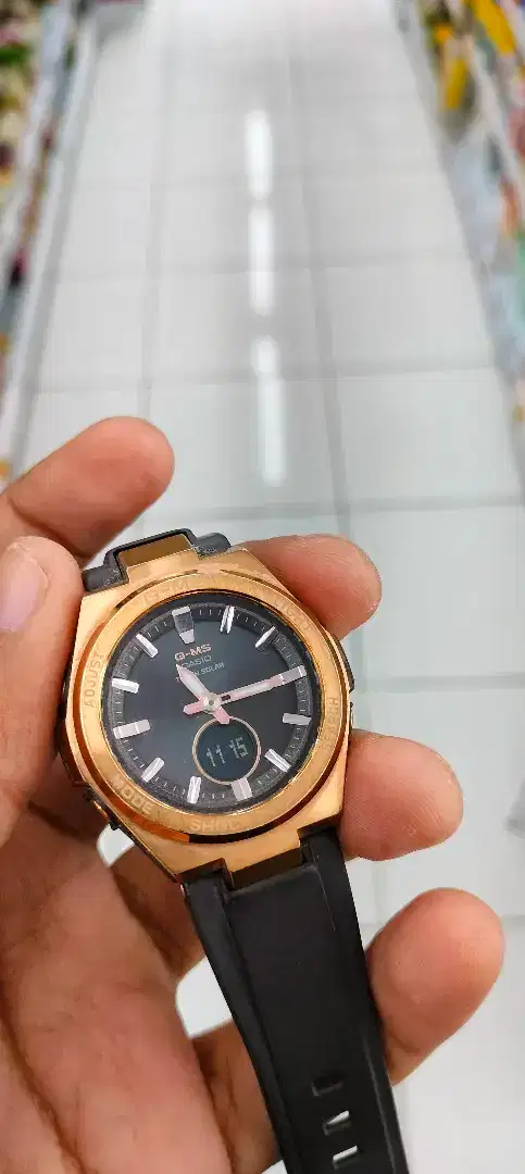 Jam tangan Cewek Baby-G Tough solar ori minus pemakaian aja mulus