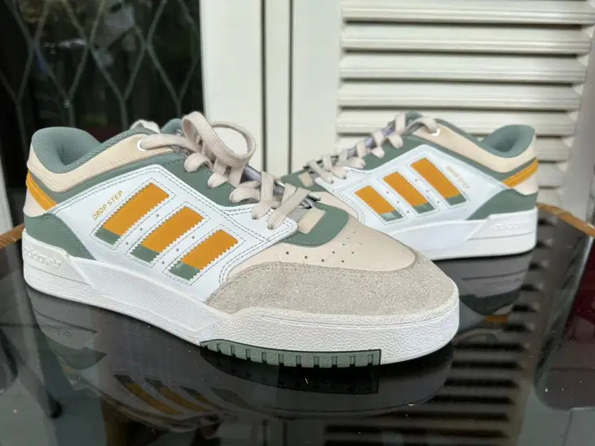 Adidas Drop Step Low Crystal White