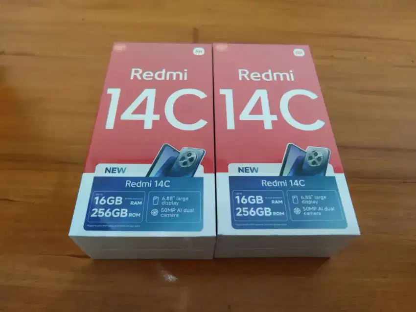 Redmi 14c 6/128 8/256 new segel garansi resmi tam
