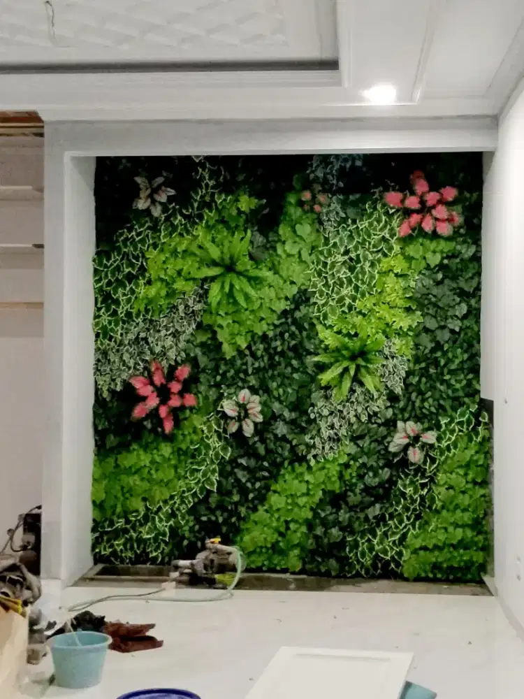 Tanama Dinding Pelastik Hiasan