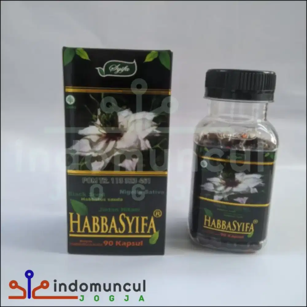 habbasyifa 90 kapsul minyak habbatussauda oil kapsul
