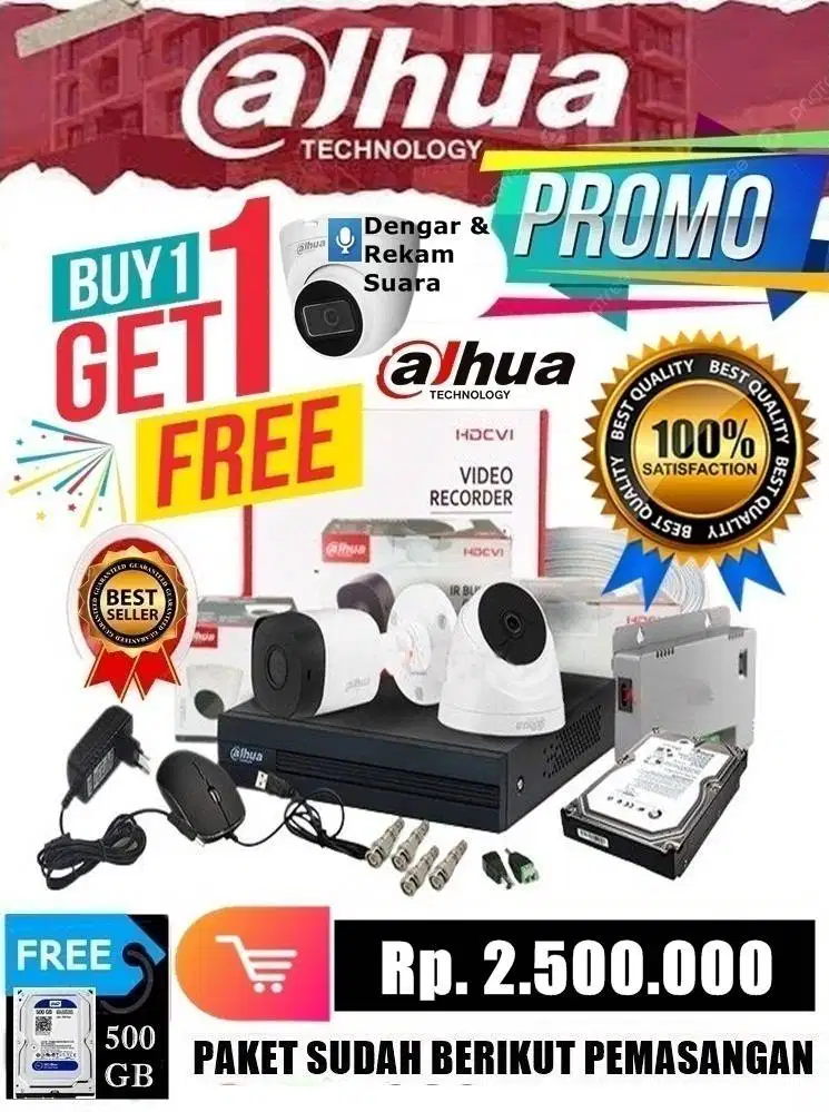 PAKET PROMO CCTV, BURUAN PROMO TERBATAS