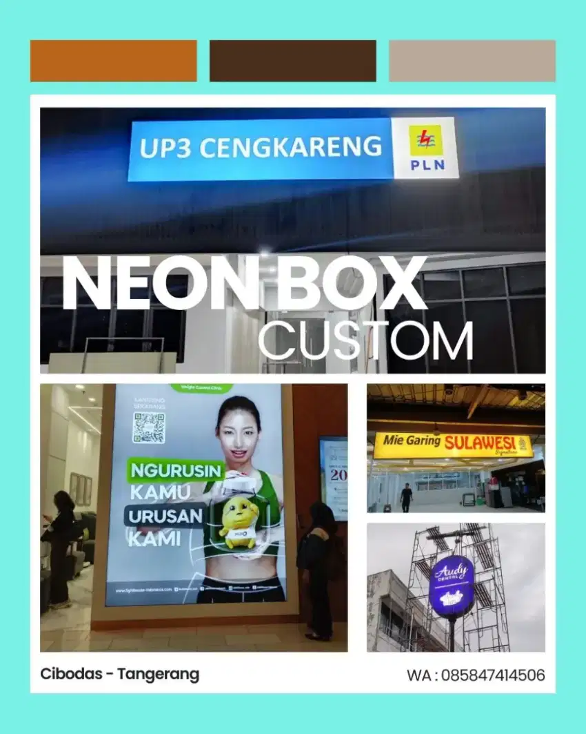 Neon box custom