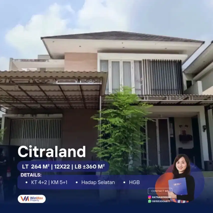 Dijual Rumah Minimalis Siap Huni Stamford Citraland