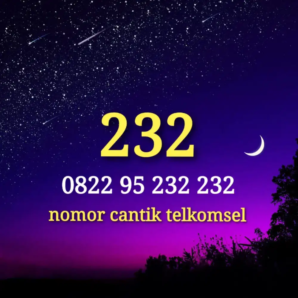 232 nomor cantik