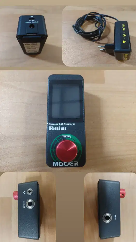 Mooer Radar Speaker Cab Simulator not valeton nux flamma boss mxr
