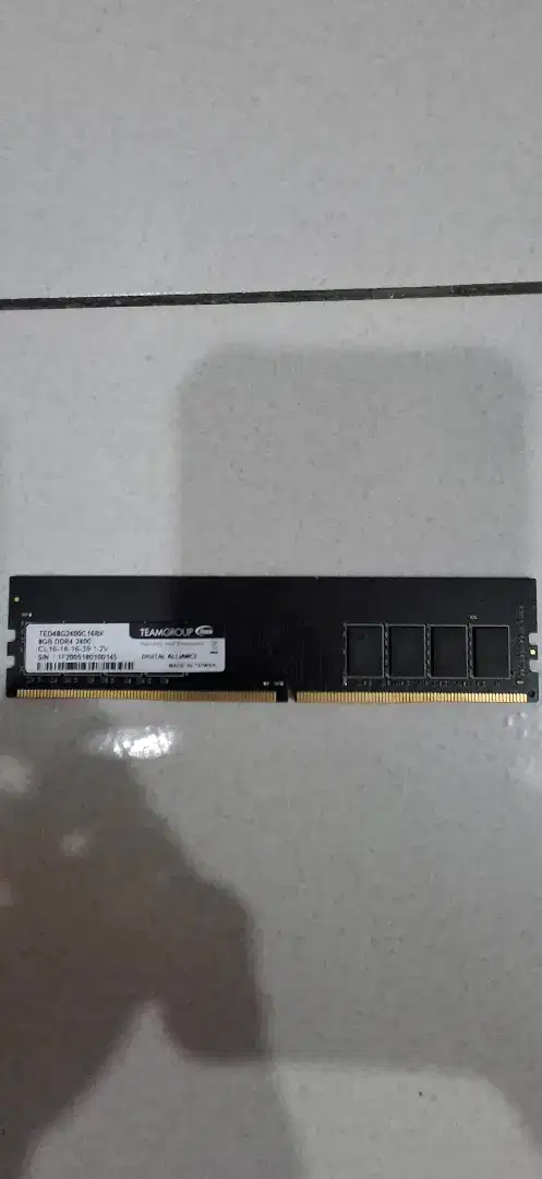 RAM Digital Alliance 8GB DDR4