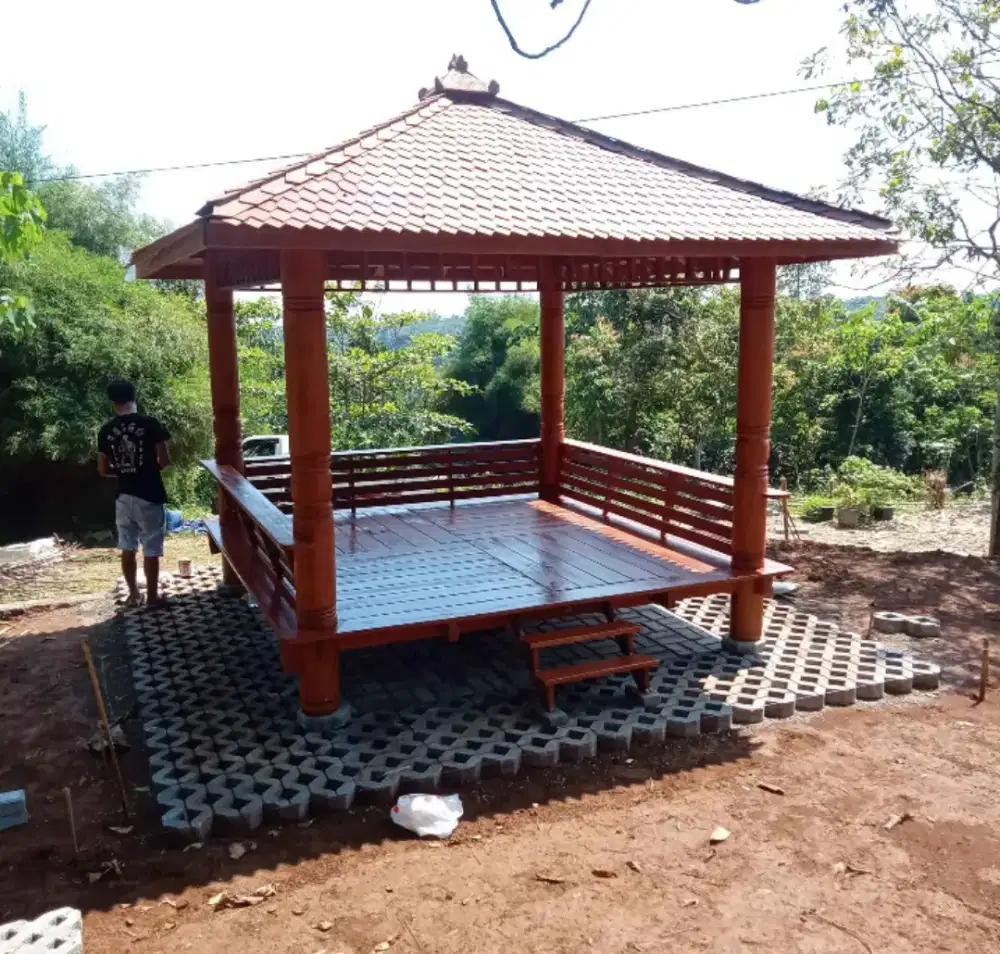 jual gasebo taman