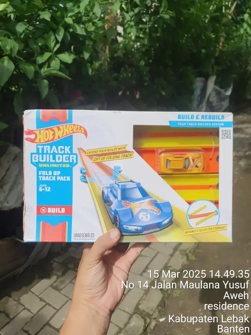 Hot Wheels Track Builder Unlimited Fold Up Track Pack Build
