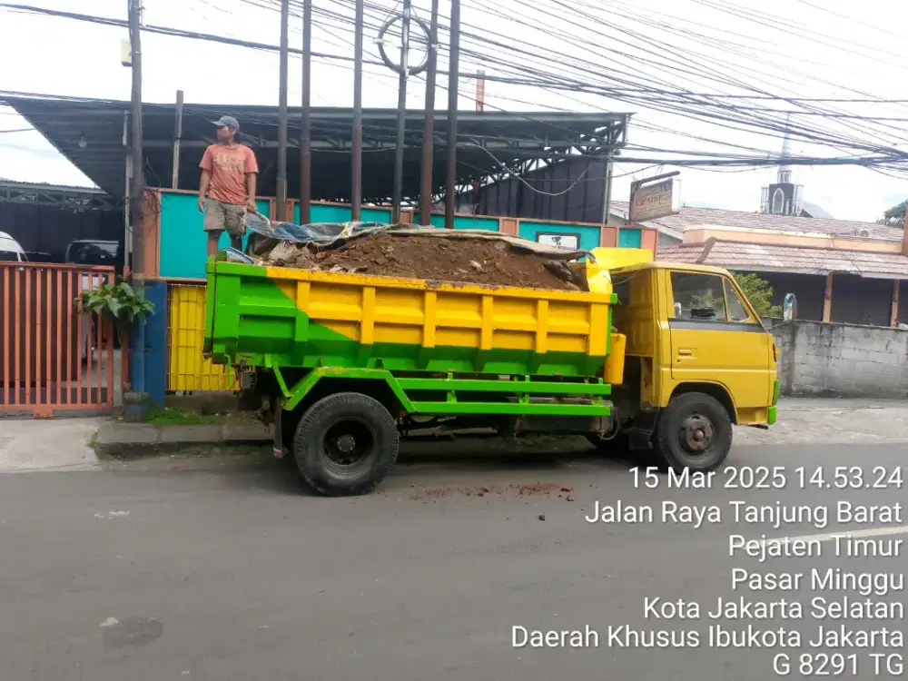 Mengerjakan, buang puing,sampah,pengurugan lahan