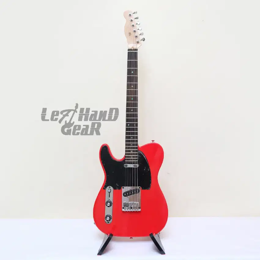 Custom Telecaster Fiesta Red Left Handed Gitar Kidal Lefty