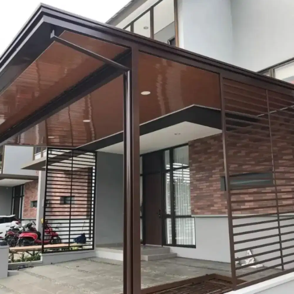 Kanopi rumah beragam model