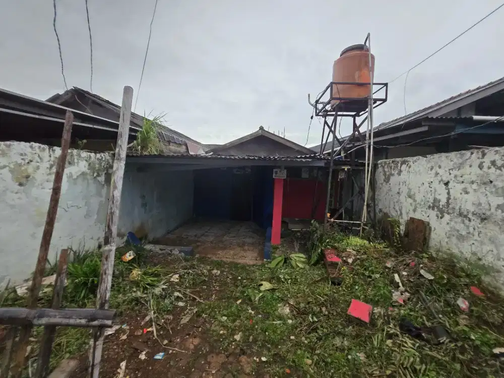 JUAL TANAH & BANGUNAN D BELAKANG dijual Cepat Nego sampai jadi