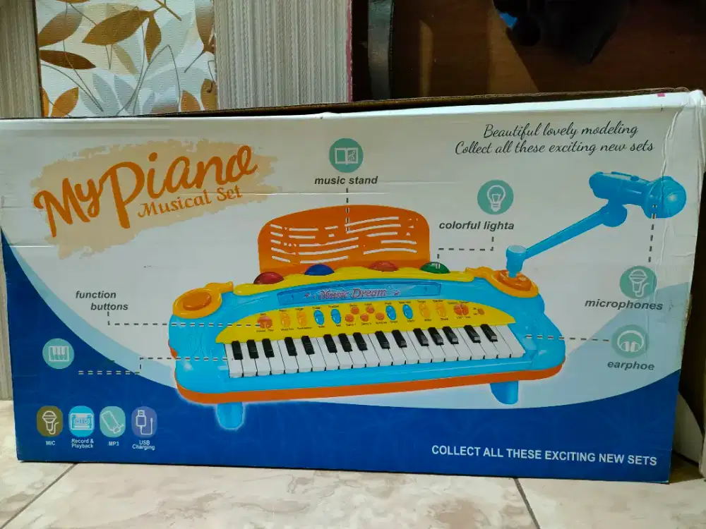 Jual mainan Piano anak2
