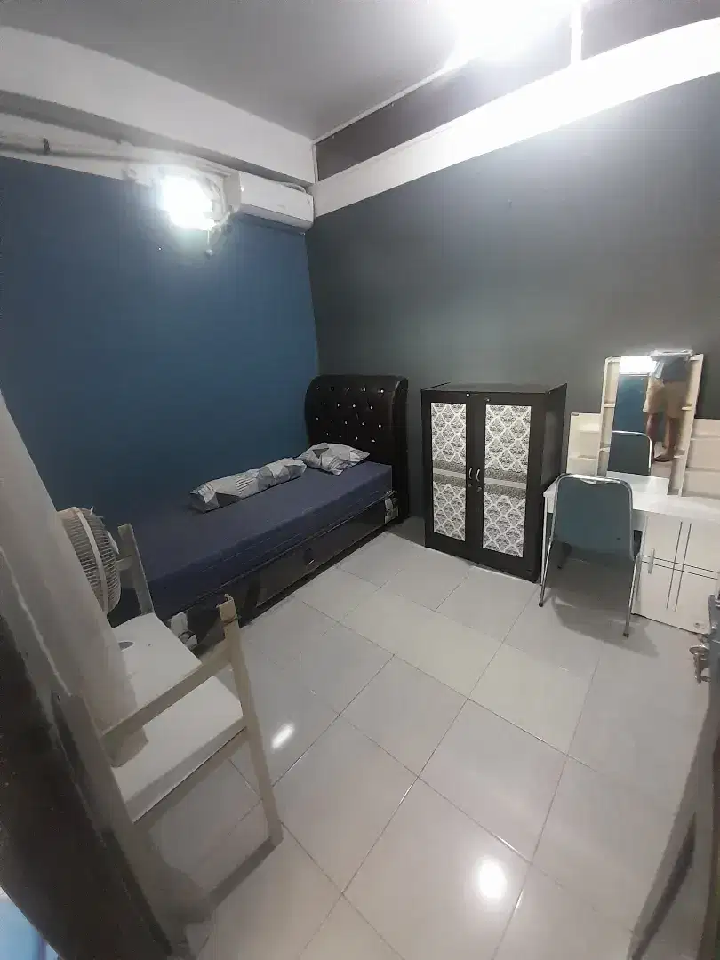 Kos vip utk pekerja mahasiswa lengkap AC dan kamar mandi