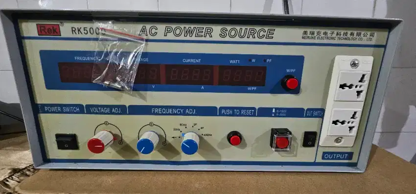 AC Power Source RK5000 Variable frequency power supply Power 500W
