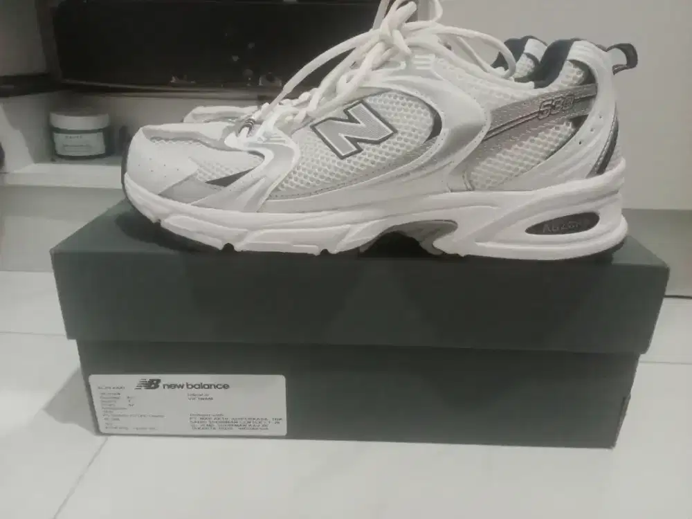 New Balance (White & Blue Navy) New Model Original