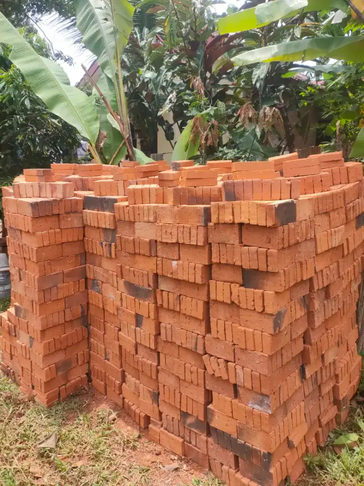 Batu bata merah pres