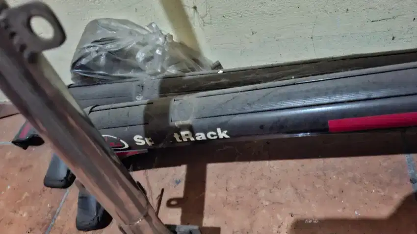 Roof rack mobil+Crossbar mobil stainless anti karat