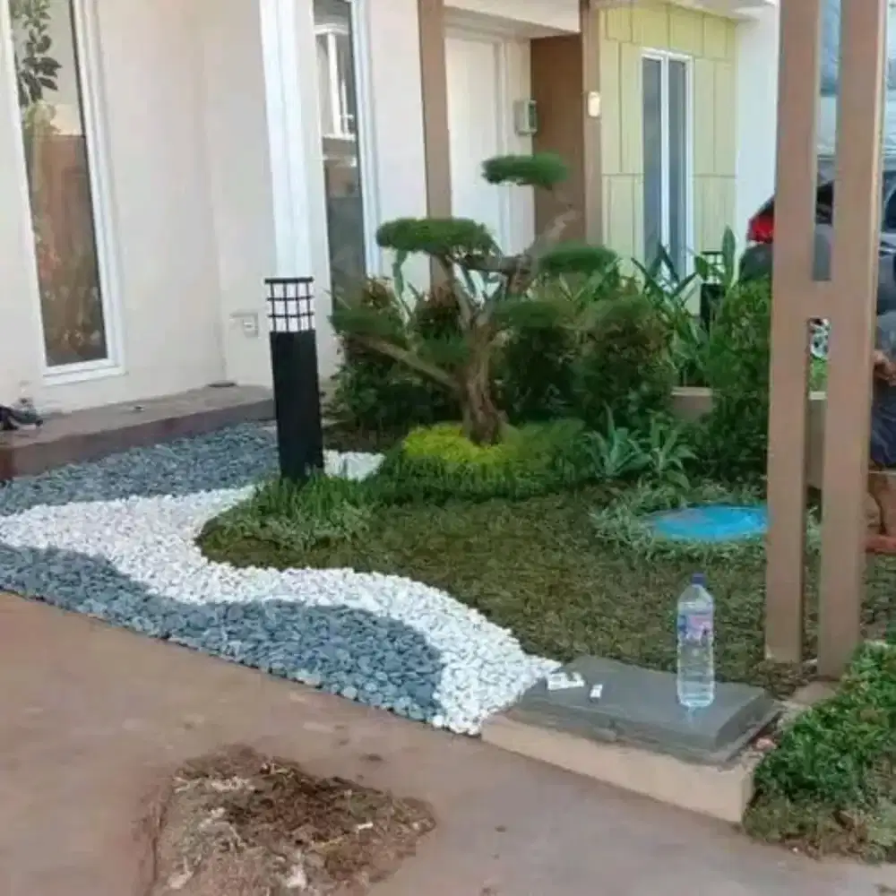 dekorasi pembuatan taman minimalis