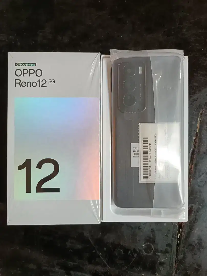 Hp Oppo reno 12 5g coklat