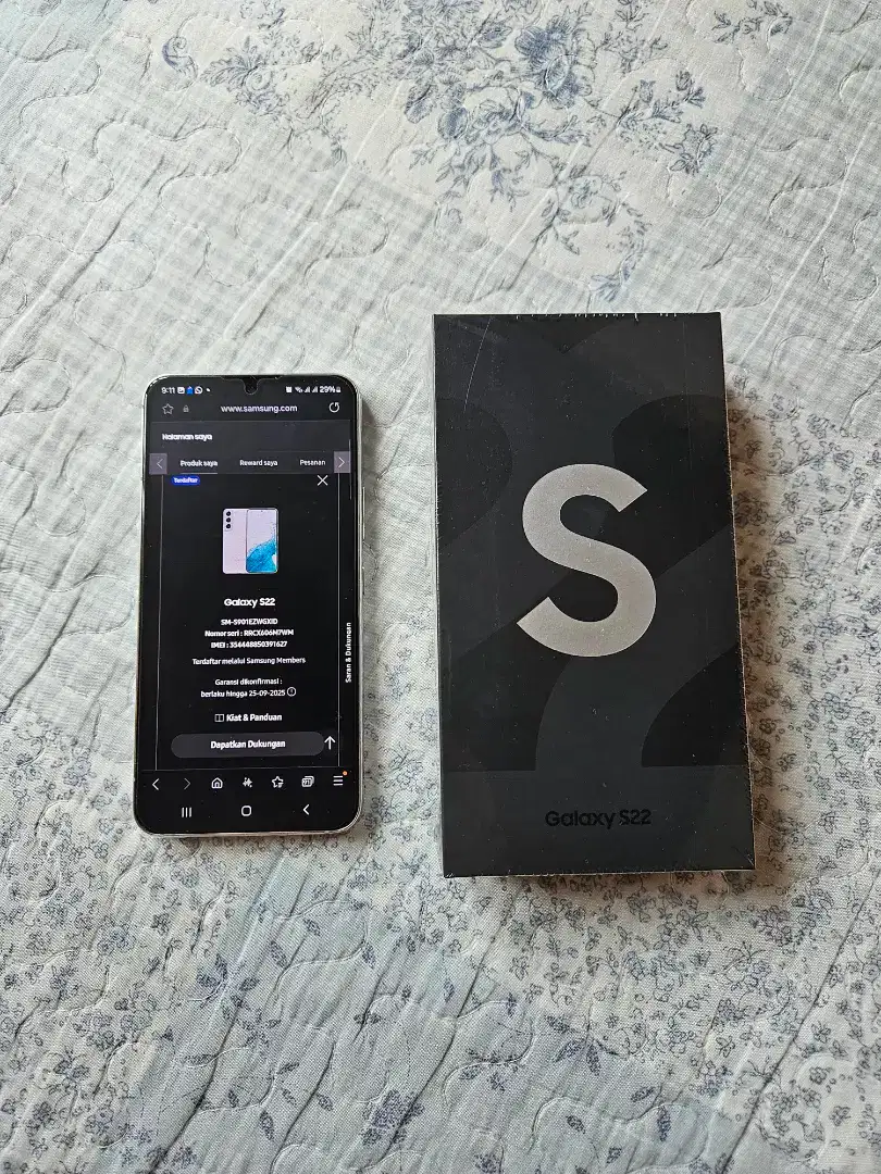 Samsung Galaxy S22 8/256 Resmi SEIN Garansi On Plus Asuransi
