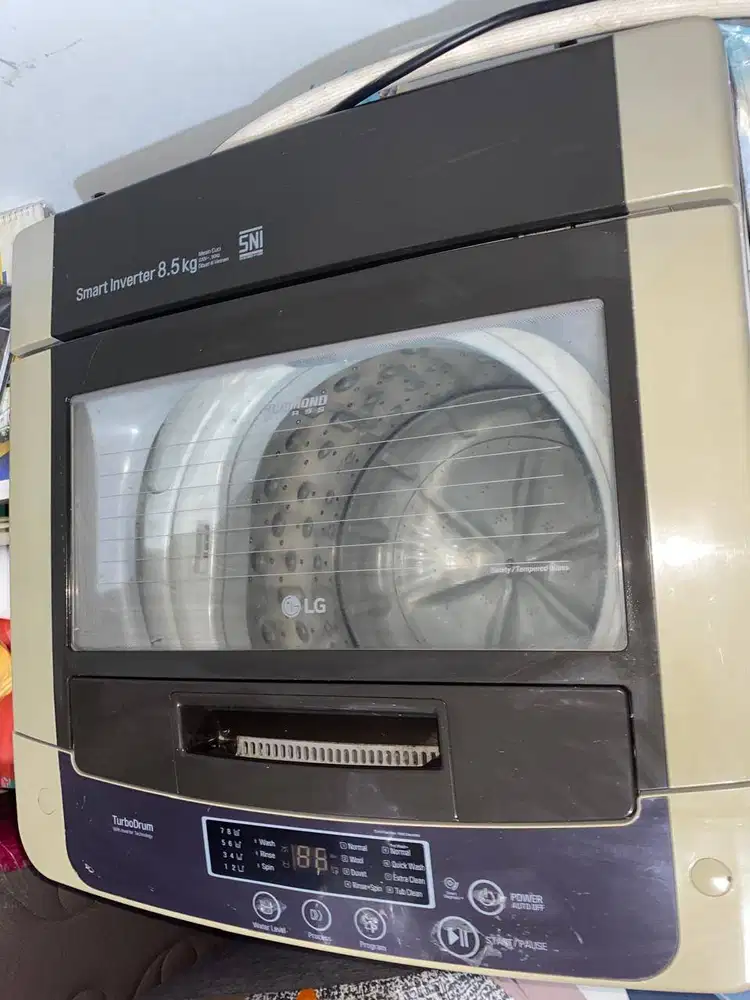 DIJUAL MESIN CUCI LG 8.5KG