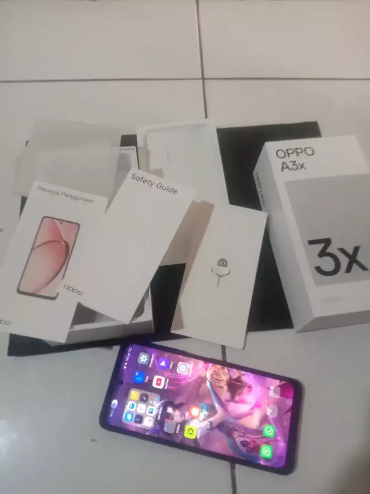 Jual HP Oppo A3X Ram 8/64
